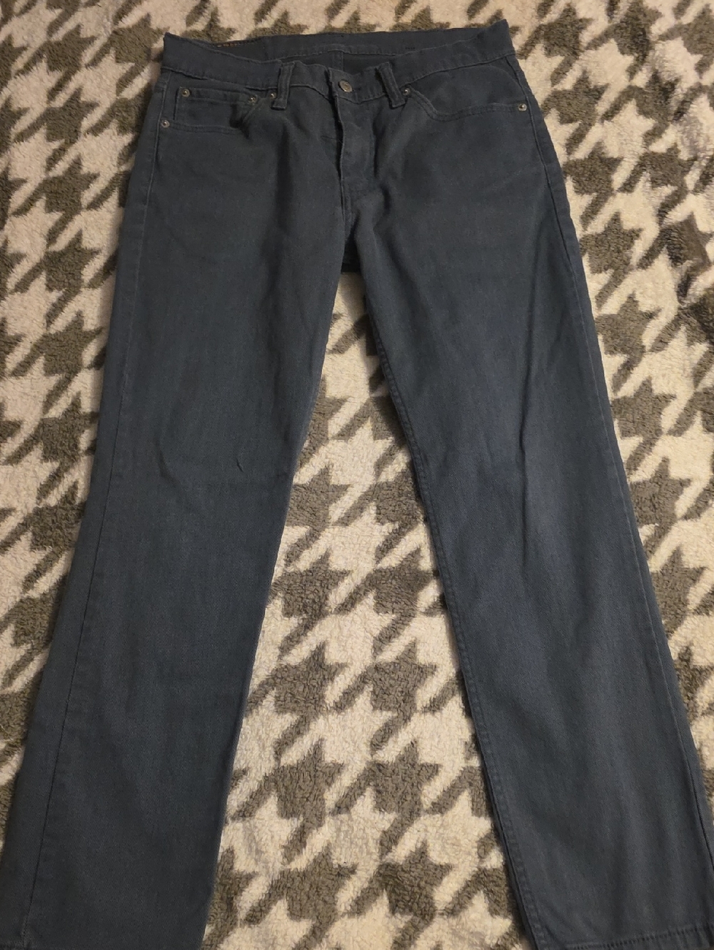 Levis Men's/Boy's 511 Dark Gray Straight-Leg Jeans Size 31x30